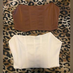 2 pack corset tube tops
